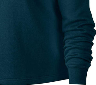 Blusa Nike Sportswear Shine Fleece Plus Size Feminina com Zíper 1/2 Verde Tamanho Extra Grande