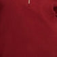 Blusa de lã Nike Sportswear Shine com zíper e zíper 1/2 feminino plus size, vermelha, tamanho 2X