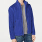 Jaqueta leve ripstop masculina Calvin Klein, azul-marinho, tamanho 2, extra grande