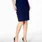 Calvin Klein Saia Lápis Feminina Pequena Azul Tamanho 14 P