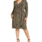 Vestido tubinho plus size Calvin Klein feminino preto tamanho 14W