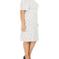 Vestido tubinho de tweed plus size Calvin Klein feminino, branco, tamanho 20W
