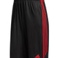 Shorts de basquete Adidas ClimaLite® 3G Speed ​​masculino, preto, tamanho pequeno