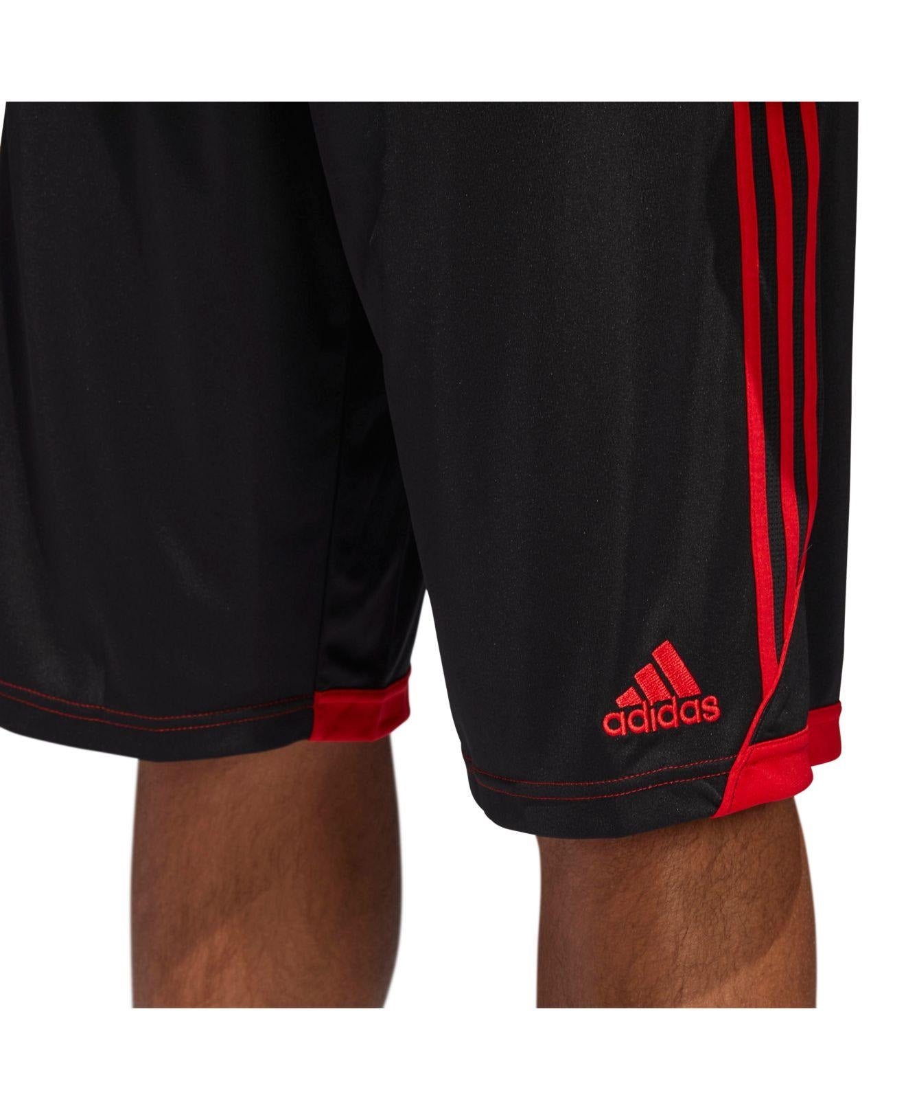 Shorts de basquete Adidas ClimaLite® 3G Speed ​​masculino, preto, tamanho pequeno
