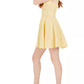 Vestido de renda evasê Speechless Juniors, amarelo, tamanho 9