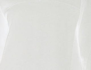 Vestido esportivo feminino DKNY com zíper e logo, branco, tamanho grande