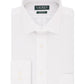 Camisa social Ralph Lauren masculina ultraflex de corte regular, branca, tamanho 17,5 x 32-33