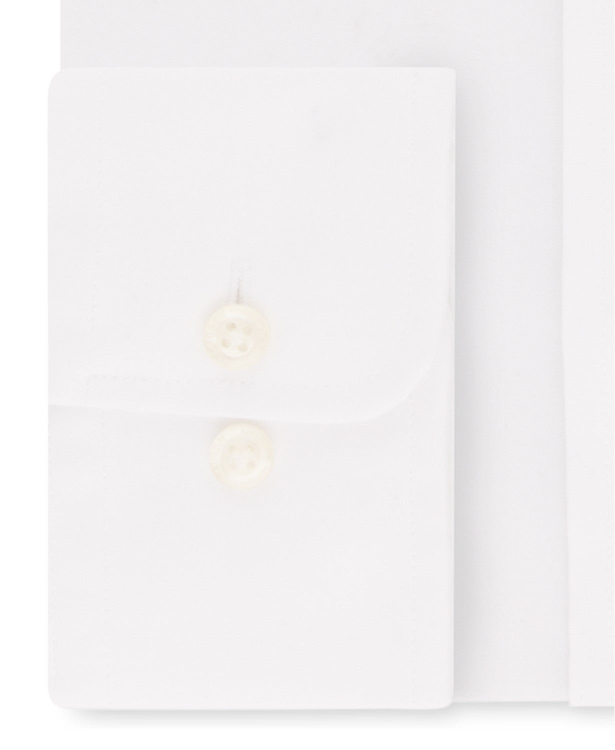 Camisa social Ralph Lauren masculina ultraflex de corte regular, branca, tamanho 17,5 x 32-33
