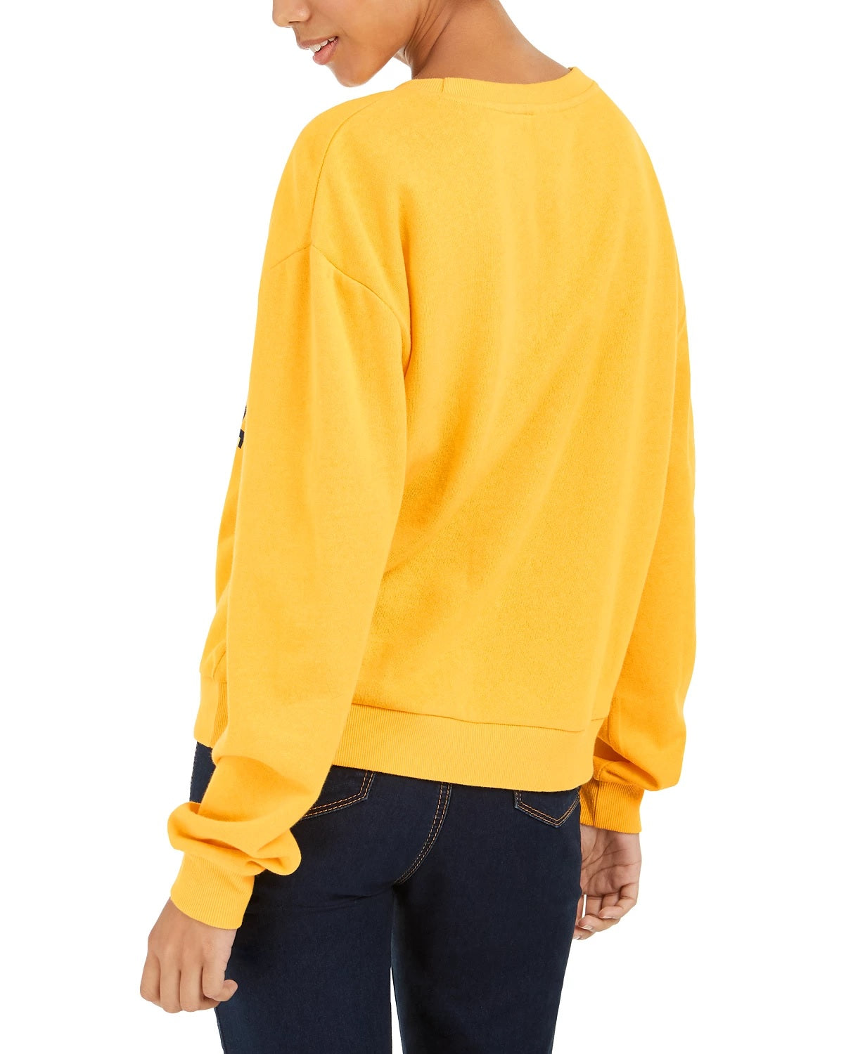 Moletom com estampa do Mickey Mouse da Mad Engine Disney Juniors, tamanho grande e dourado