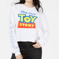 Camiseta gráfica Mighty Fine Juniors' Disney Toy Story da Mighty Fine, branca, tamanho médio