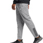 Calça de moletom Adidas Team Issue Fleece 3-Stripes Masculina Cinza Tamanho Médio