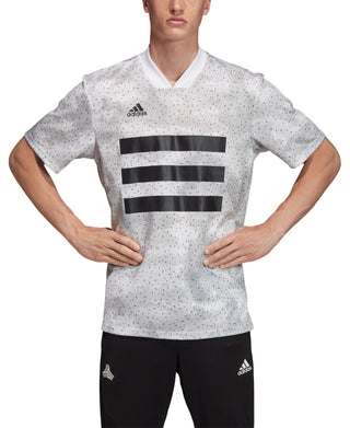 Camiseta Adidas Tango Camo Masculina Branca Tamanho Grande