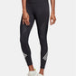 Calça legging Adidas Believe This cintura alta 3 listras preta