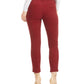 Calça jeans skinny feminina STS Blue Ellie de cintura alta, vermelha, tamanho 26