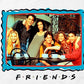 Camiseta masculina com estampa Friends Frame, branca, tamanho XXG