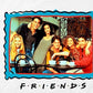 Camiseta masculina com estampa Friends Frame, branca, tamanho X-G