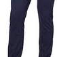 Calças de sarja elástica vintage masculinas à prova de intempéries, tamanho azul-marinho, 36-30