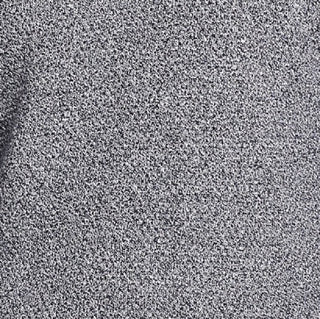 Suéter masculino resistente às intempéries com ponto de malha sólida cinza tamanho extra grande