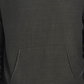 Moletom com capuz leve vintage masculino à prova de intempéries, verde médio, tamanho pequeno