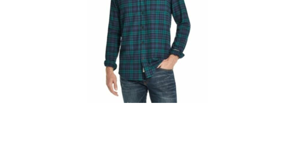 Camisa xadrez de flanela antiga escovada vintage masculina à prova de intempéries, tamanho pequeno, preta