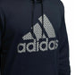 Moletom com capuz Adidas Team Issue Fleece Logo Masculino Azul Escuro Tamanho P
