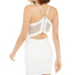 Vestido justo com costas nadador Crystal Emerald Sundae Juniors, tamanho XX-G, branco