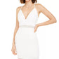 Vestido justo com costas nadador Crystal Emerald Sundae Juniors, tamanho XX-G, branco