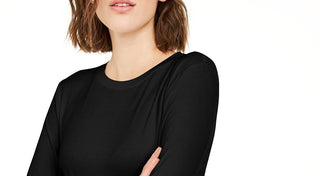 Rebellious One Juniors' Top com franzidos laterais, preto, tamanho extra grande