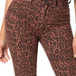 Calça jeans skinny feminina Joe's Jeans The Charlie cintura alta marrom tamanho 29