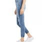 Calça jeans rasgada Dollhouse Juniors, tamanho 5, azul
