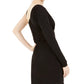 Vestido justo de um ombro só Teeze Me Junior, preto, tamanho 3