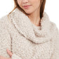 Suéter Hippie Rose Juniors Texturizado Gola Redonda Branco Tamanho Extra Grande
