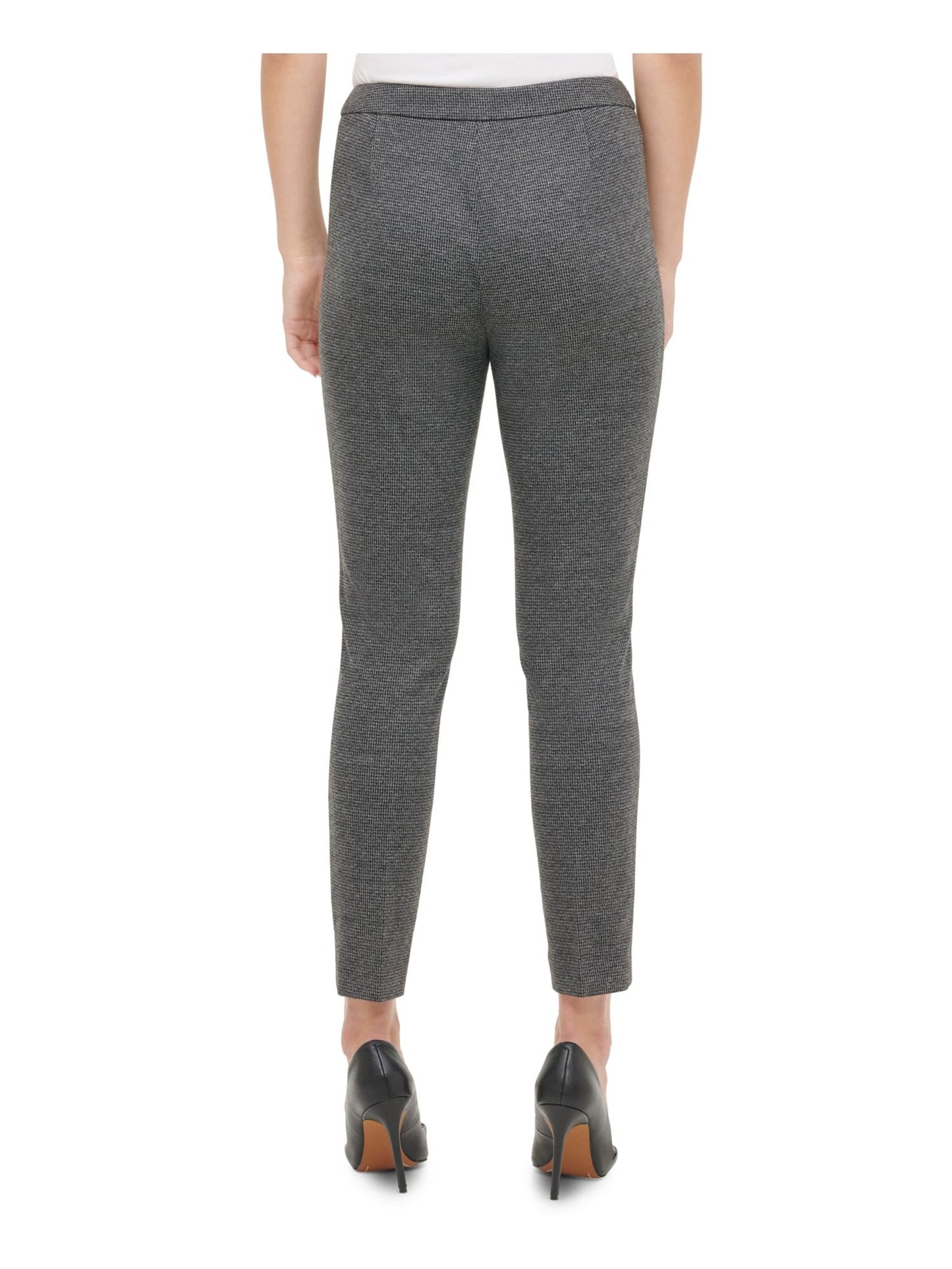 Calça skinny feminina Tommy Hilfiger cinza escuro tamanho 10