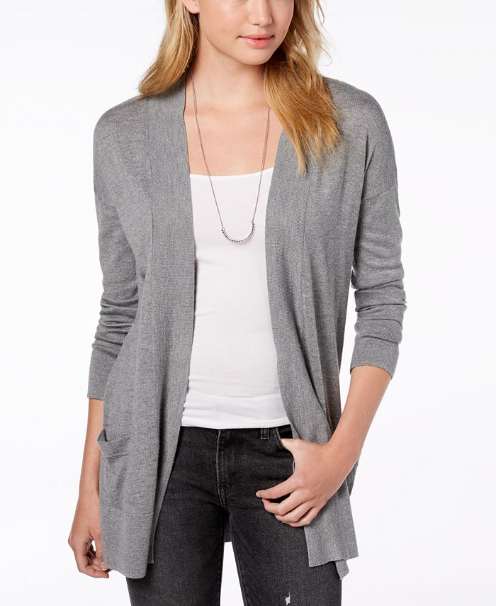 Cardigan Hippie Rose Juniors Aconchegante Branco Tamanho P