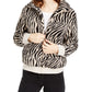 Jaqueta Sherpa Hippie Rose Juniors Branca Tamanho Extra Pequeno