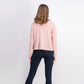 Cardigan grande de malha waffle Hippie Rose Juniors, roxo, tamanho médio