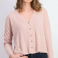 Cardigan grande de malha waffle Hippie Rose Juniors, roxo, tamanho médio