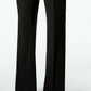 Calça social feminina Tommy Hilfiger Modern com perna reta, preta, tamanho 16