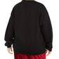Moletom Feminino Love Tribe Trendy Plus C'est La Vie Preto Tamanho 3X