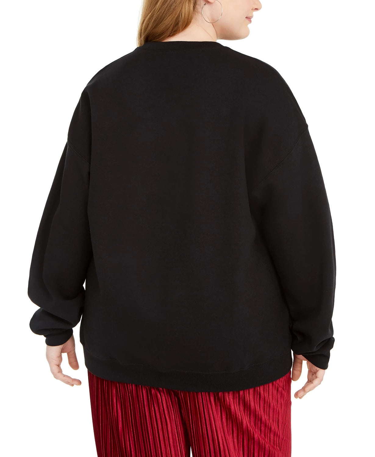 Moletom Feminino Love Tribe Trendy Plus C'est La Vie Preto Tamanho 3X