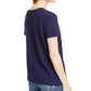 Camiseta estampada Frozen da Disney Juniors, tamanho médio, azul, pequena