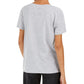 Camiseta estampada do Mickey Mouse da Disney Juniors, cinza, tamanho pequeno