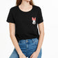 Camiseta Disney Juniors Minnie Mouse Preta Tamanho X-G
