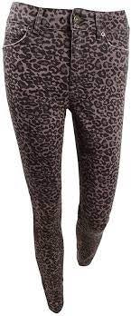 Calça jeans skinny estampada Rewash Juniors, roxa, tamanho 15
