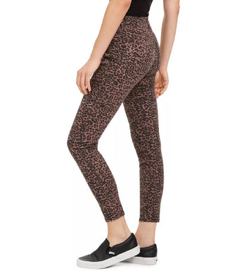 Calça jeans skinny estampada Rewash Juniors, roxa, tamanho 11