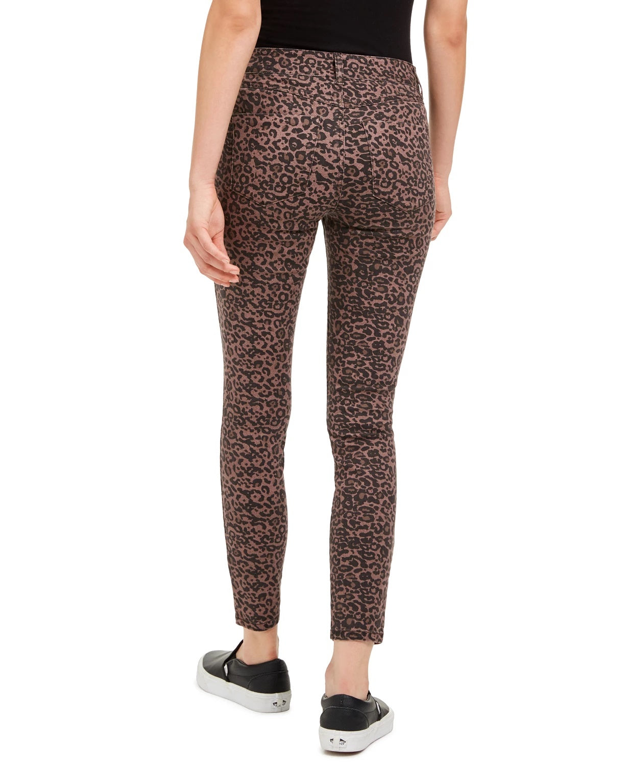Calça jeans skinny estampada Rewash Juniors, roxa, tamanho 11
