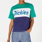 Camiseta Dickies Feminina Colorblock Algodão Gráfico Tomboy Verde Tamanho P