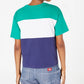 Camiseta Dickies Feminina Colorblock Algodão Gráfico Tomboy Verde Tamanho P