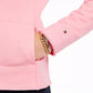 Tommy Hilfiger Blazer Feminino de Malha com Botão Único Rosa Tamanho Médio