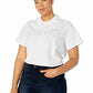 Camisa polo feminina Tommy Hilfiger Core, branca, tamanho extra grande